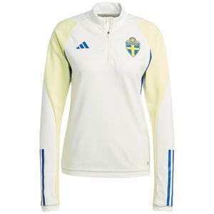 Schweden Trainingspullover WM 2023 Damen, weiß / gelb, zoom bei OUTFITTER Online