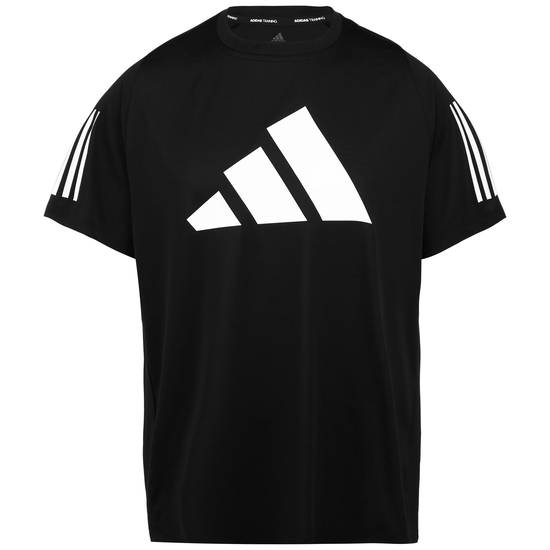 FreeLift 3-Streifen BAR Trainingsshirt Herren, schwarz / weiß, zoom bei OUTFITTER Online