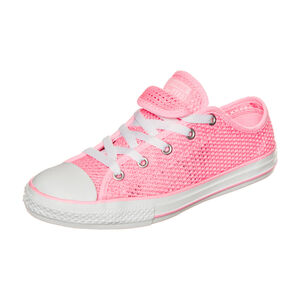Chuck Taylor All Star Double Tongue OX Sneaker Kinder, Pink, zoom bei OUTFITTER Online