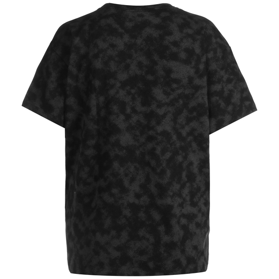 Logo AOP T-Shirt Damen, schwarz / grau, zoom bei OUTFITTER Online