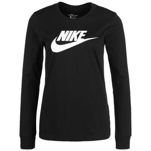 Essential Icon Sweatshirt Damen, schwarz / weiß, zoom bei OUTFITTER Online