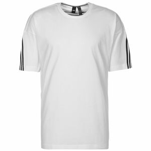 3-Streifen T-Shirt Herren, weiß / schwarz, zoom bei OUTFITTER Online