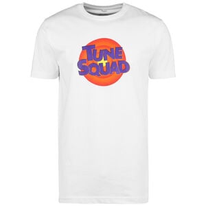 Space Jam Tune Squad Logo T-Shirt Herren, weiß / orange, zoom bei OUTFITTER Online