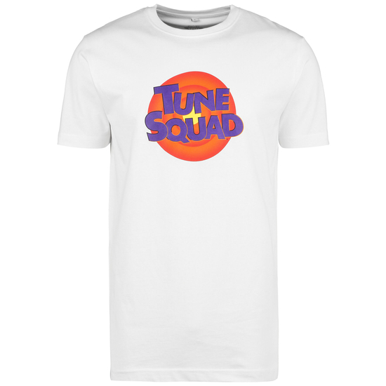 Space Jam Tune Squad Logo T-Shirt Herren, weiß / orange, zoom bei OUTFITTER Online