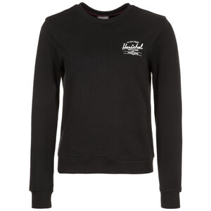 Crewneck Sweatshirt Damen, schwarz / weiß, zoom bei OUTFITTER Online