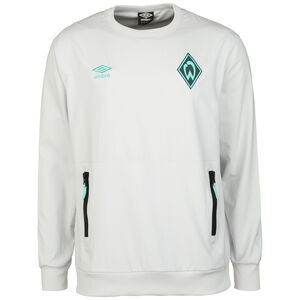 SV Werder Bremen Travel Sweatshirt Herren, weiß / grün, zoom bei OUTFITTER Online