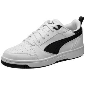 Rebound V6 Low Sneaker Herren, weiß / schwarz, zoom bei OUTFITTER Online