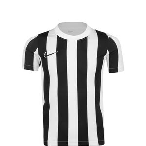 Striped Division IV Fußballtrikot Kinder, weiß / schwarz, zoom bei OUTFITTER Online