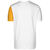 Cut and Sew T-Shirt Herren, weiß / orange, zoom bei OUTFITTER Online