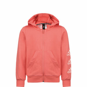Must Haves Badge of Sport Kapuzensweatjacke Kinder, korall / lachs, zoom bei OUTFITTER Online