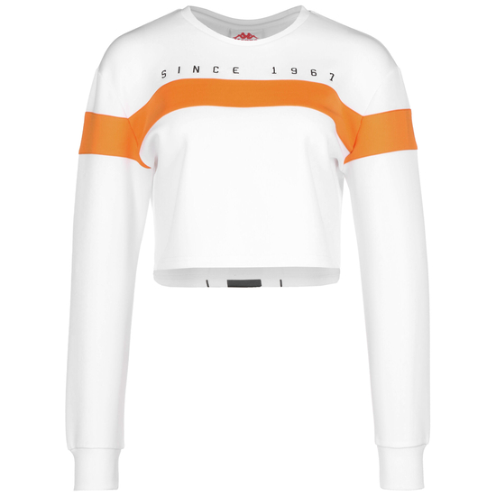 Authentic La Corbin Sweatshirt Damen, weiß / orange, zoom bei OUTFITTER Online