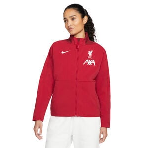 FC Liverpool Anthem Trainingsjacke Damen, rot / weiß, zoom bei OUTFITTER Online