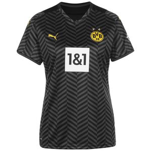 Borussia Dortmund Trikot Away 2021/2022 Damen, anthrazit / gelb, zoom bei OUTFITTER Online