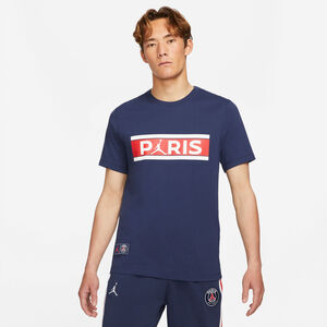 Paris St.-Germain Wordmark T-Shirt Herren, dunkelblau / rot, zoom bei OUTFITTER Online
