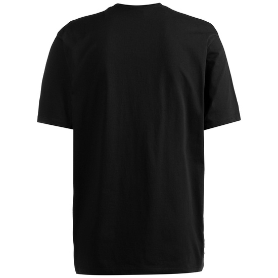 Core Logo T-Shirt Herren, schwarz / hellblau, zoom bei OUTFITTER Online