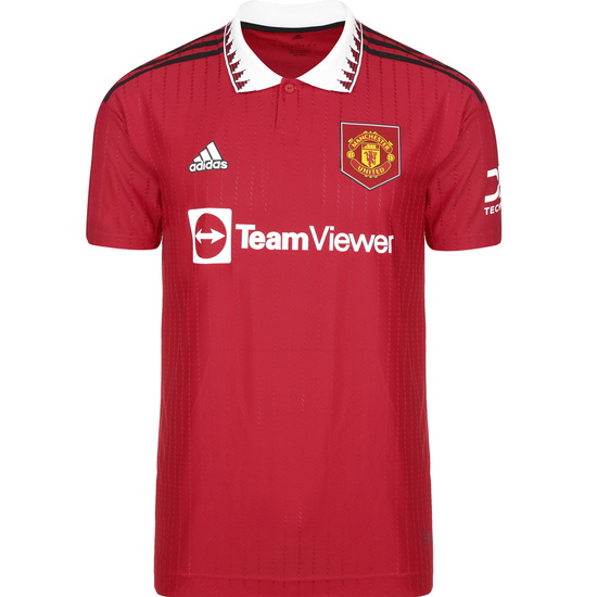 Manchester United Trikot Home Authentic 2022/2023 Herren, rot, zoom bei OUTFITTER Online