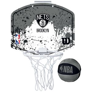 NBA Mini Hoop Brooklyn Nets Basketballset, , zoom bei OUTFITTER Online