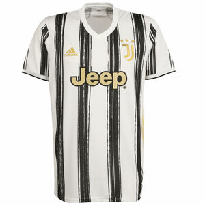 Juventus Turin Trikot Home 2020/2021 Herren, weiß / schwarz, zoom bei OUTFITTER Online