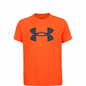 Tech Big Logo T-Shirt Kinder, orange / dunkelblau, zoom bei OUTFITTER Online
