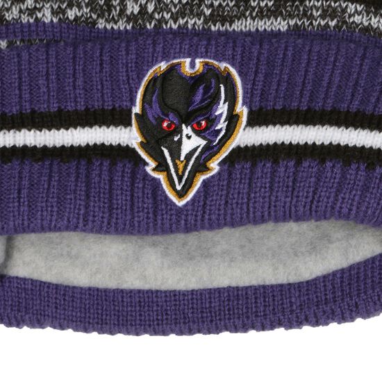 NFL Baltimore Ravens Sideline Bobble Knit Mütze, , zoom bei OUTFITTER Online