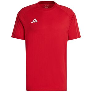 Tiro 23 Competition Trainingsshirt Herren, rot / weiß, zoom bei OUTFITTER Online