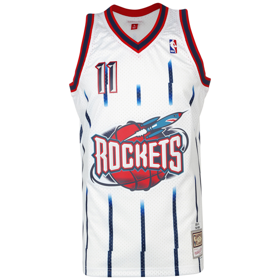 NBA Houston Rockets Yao Ming Trikot Herren, weiß / rot, zoom bei OUTFITTER Online