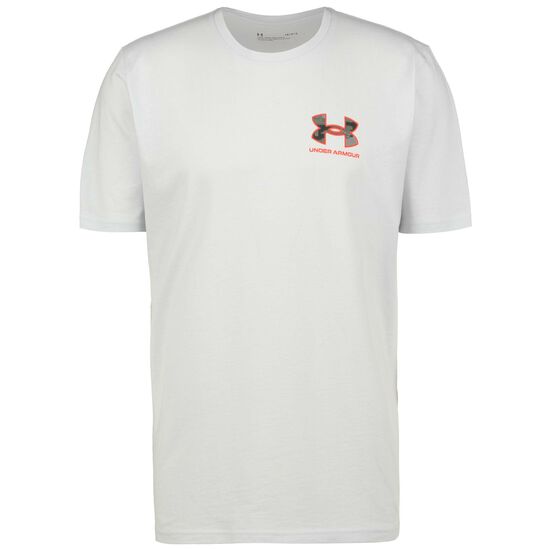 Camo Fill Wordmark T-Shirt Herren, hellgrau, zoom bei OUTFITTER Online