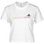 Essentials Gradient Cropped T-Shirt Damen, weiß, zoom bei OUTFITTER Online