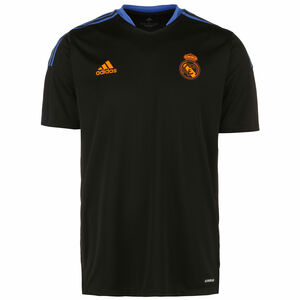 Real Madrid Trainingsshirt Herren, schwarz / blau, zoom bei OUTFITTER Online