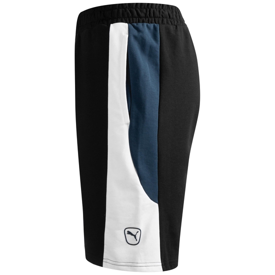 King Top Sweat Shorts Herren, schwarz / blau, zoom bei OUTFITTER Online