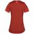 3- Streifen Logo Trainingsshirt Damen, rot / weiß, zoom bei OUTFITTER Online