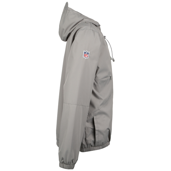 NFL New England Patriots Iconic Back To Basics Windbreaker Herren, grau, zoom bei OUTFITTER Online