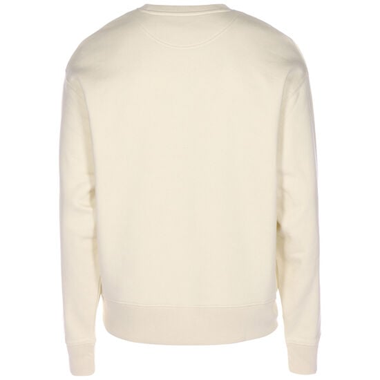 Oversized Sweatshirt Herren, creme / dunkelgrün, zoom bei OUTFITTER Online