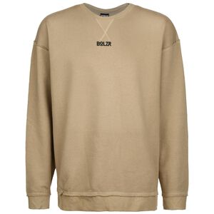 Oversized Sweatshirt Herren, beige / schwarz, zoom bei OUTFITTER Online