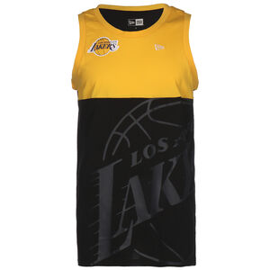 NBA Big Logo Los Angeles Lakers Tanktop Herren, gelb / schwarz, zoom bei OUTFITTER Online