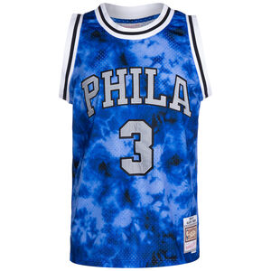 NBA Philadelphia 76ers Galaxy Swingman Allen Iverson Trikot Herren, blau, zoom bei OUTFITTER Online