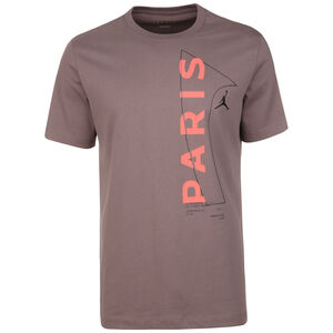Paris St.-Germain Wordmark T-Shirt Herren, aubergine / rosa, zoom bei OUTFITTER Online