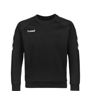 Hmlgo Cotton Sweatshirt Kinder, schwarz / weiß, zoom bei OUTFITTER Online