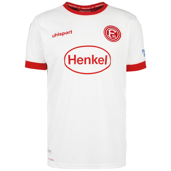 Fortuna Düsseldorf Trikot Away 2020/2021 Herren, weiß / rot, zoom bei OUTFITTER Online
