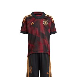 DFB Minikit Away WM 2022 Kleinkinder, schwarz, zoom bei OUTFITTER Online