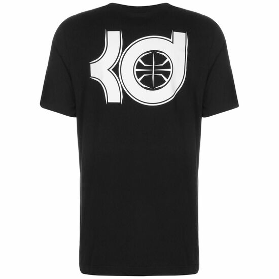 Kevin Durant Essential Logo T-Shirt Herren, schwarz / weiß, zoom bei OUTFITTER Online
