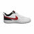 Court Borough Low 2 Sneaker Kinder, weiß / rot, zoom bei OUTFITTER Online