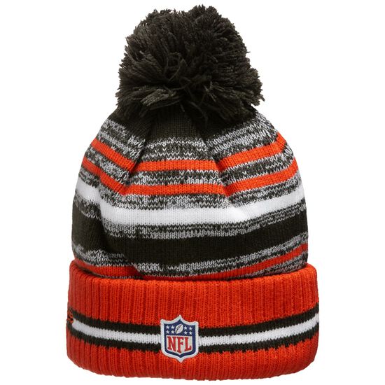 NFL Cleveland Browns Sideline Bobble Knit Mütze, , zoom bei OUTFITTER Online