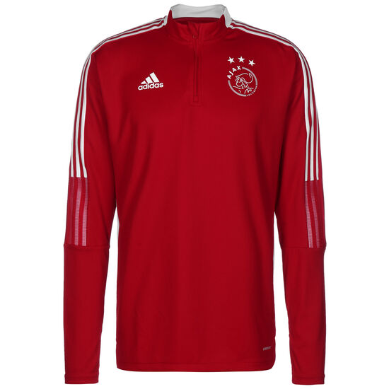 Ajax Amsterdam Trainingssweat Herren, rot / weiß, zoom bei OUTFITTER Online