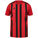 Striped 21 Fußballtrikot Herren, rot / schwarz, zoom bei OUTFITTER Online