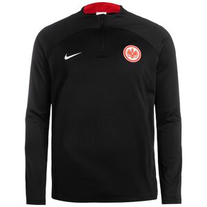 Eintracht Frankfurt Academy Pro Drill  Trainingspullover Herren, schwarz / rot, zoom bei OUTFITTER Online