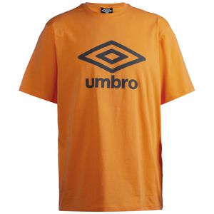 Core Logo T-Shirt Herren, orange / blau, zoom bei OUTFITTER Online