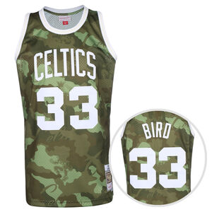 NBA Boston Celtics Swingman Larry Bird Trikot Herren, dunkelgrün / braun, zoom bei OUTFITTER Online