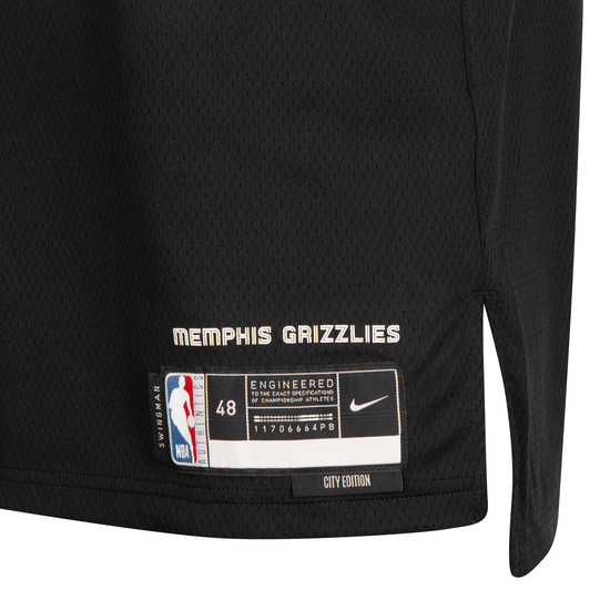 NBA Memphis Grizzlies Ja Morant City Edition Swingman Trikot Herren, schwarz, zoom bei OUTFITTER Online