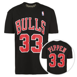 NBA Chicago Bulls Scottie Pippen T-Shirt Herren, schwarz / rot, zoom bei OUTFITTER Online